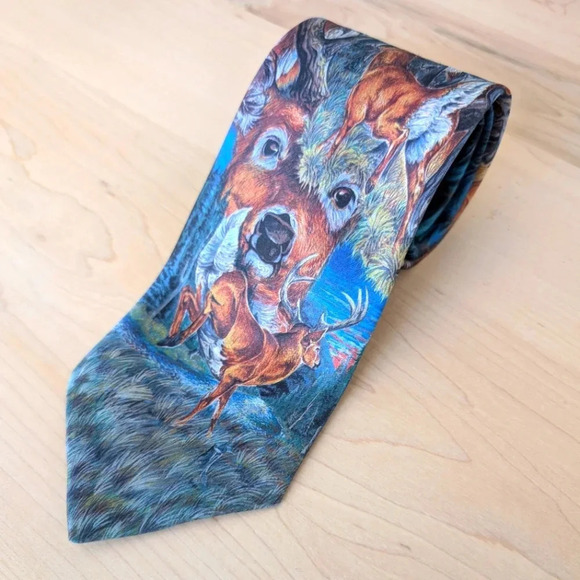 🦌RALPH MARLIN Buck tie - Picture 1 of 7
